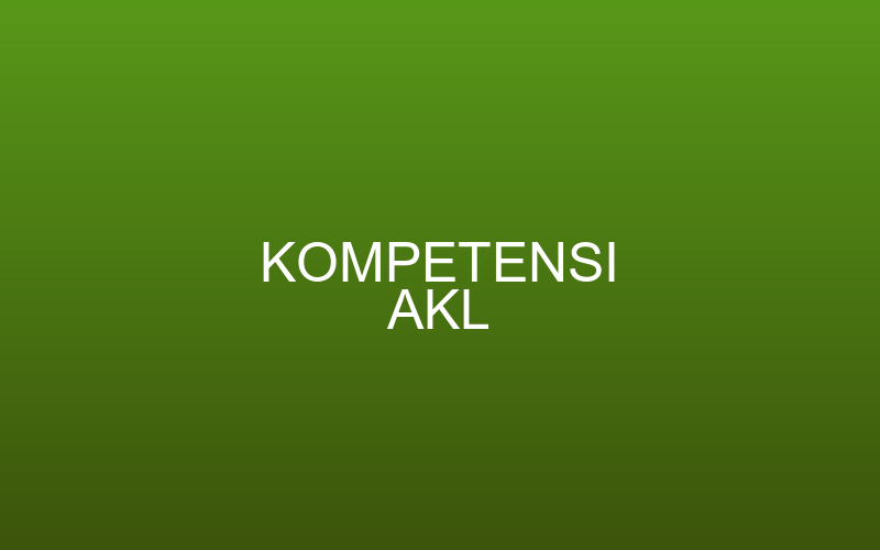 Kompetensi AKL